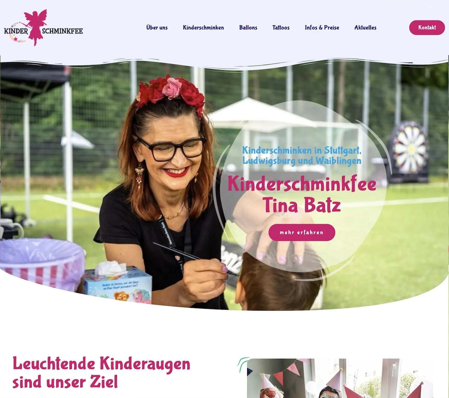 Kinderschminkfee